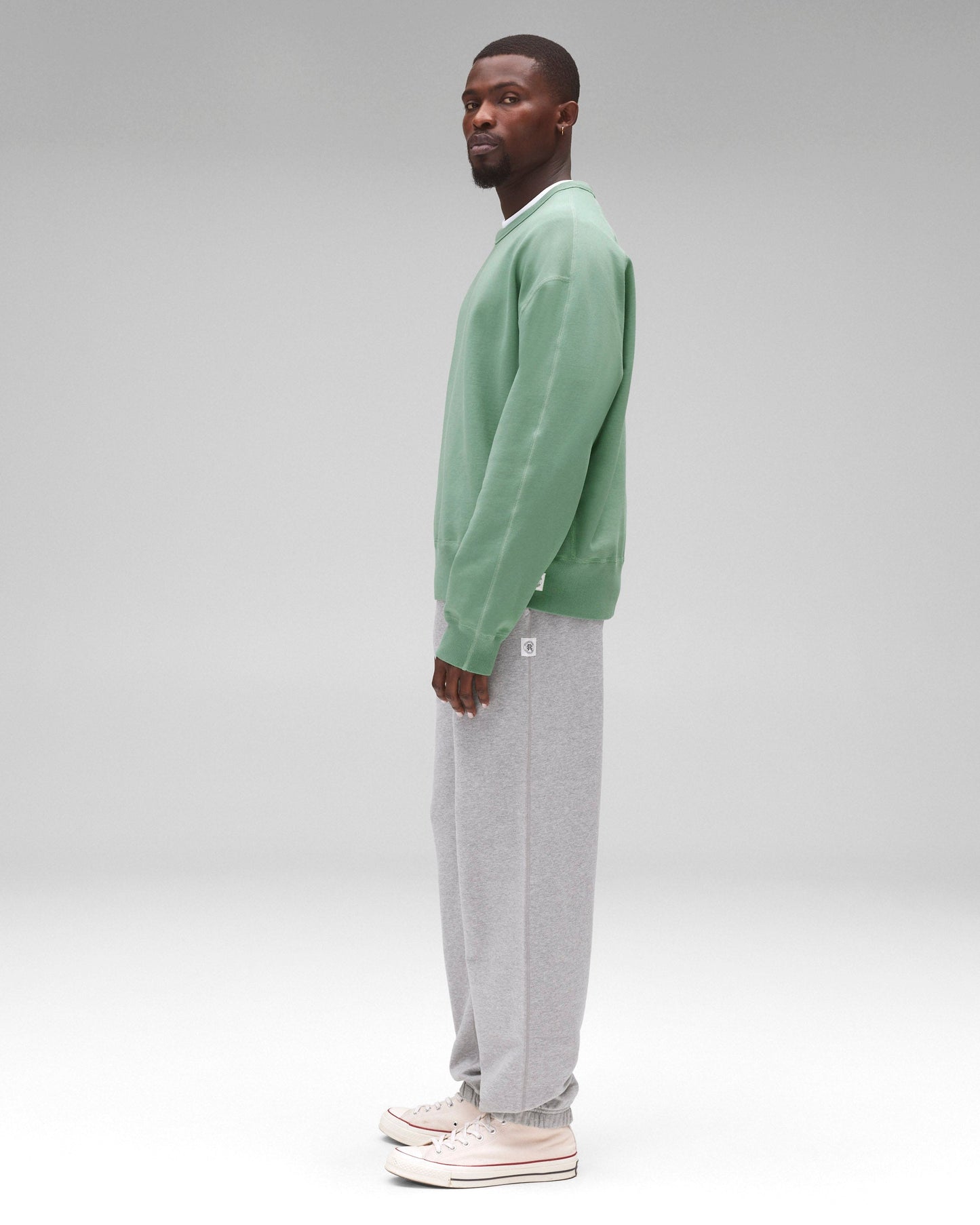 Midweight Terry Relaxed Crewneck