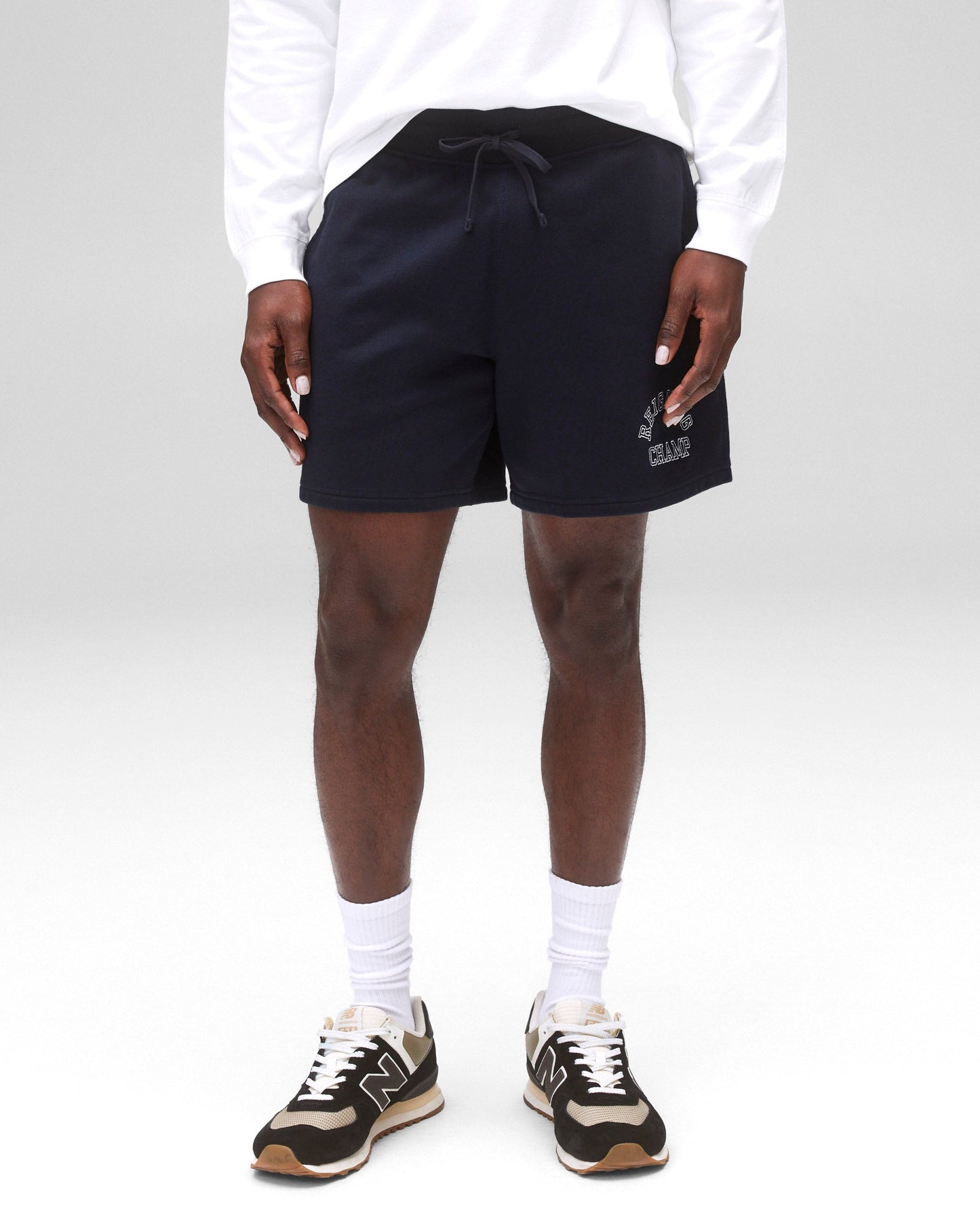 Midweight Terry Arch Logo Standard Sweatshort 6"