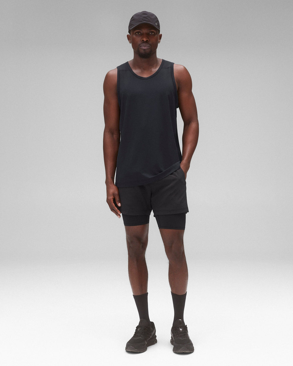 Reigning Champ 4-Way Stretch Nylon Combo Standard Training Short 7”