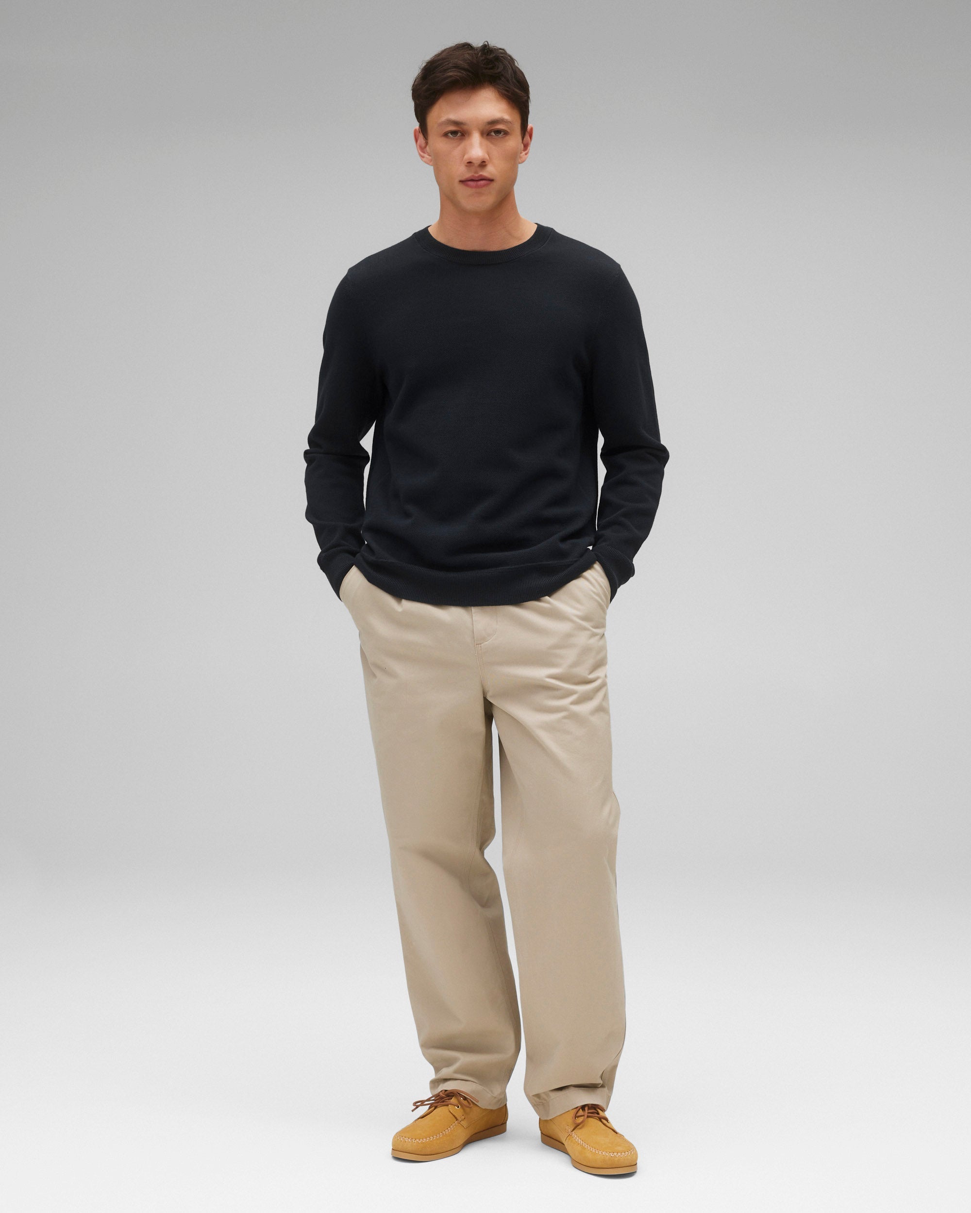 Supima Pique Ace Crewneck | Reigning Champ | Reigning Champ US