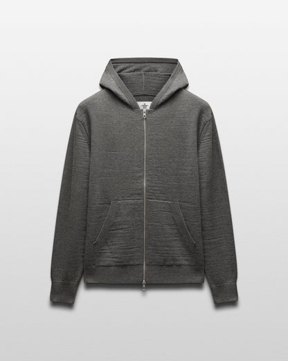 Cotton Slub Laurel Zip Hoodie