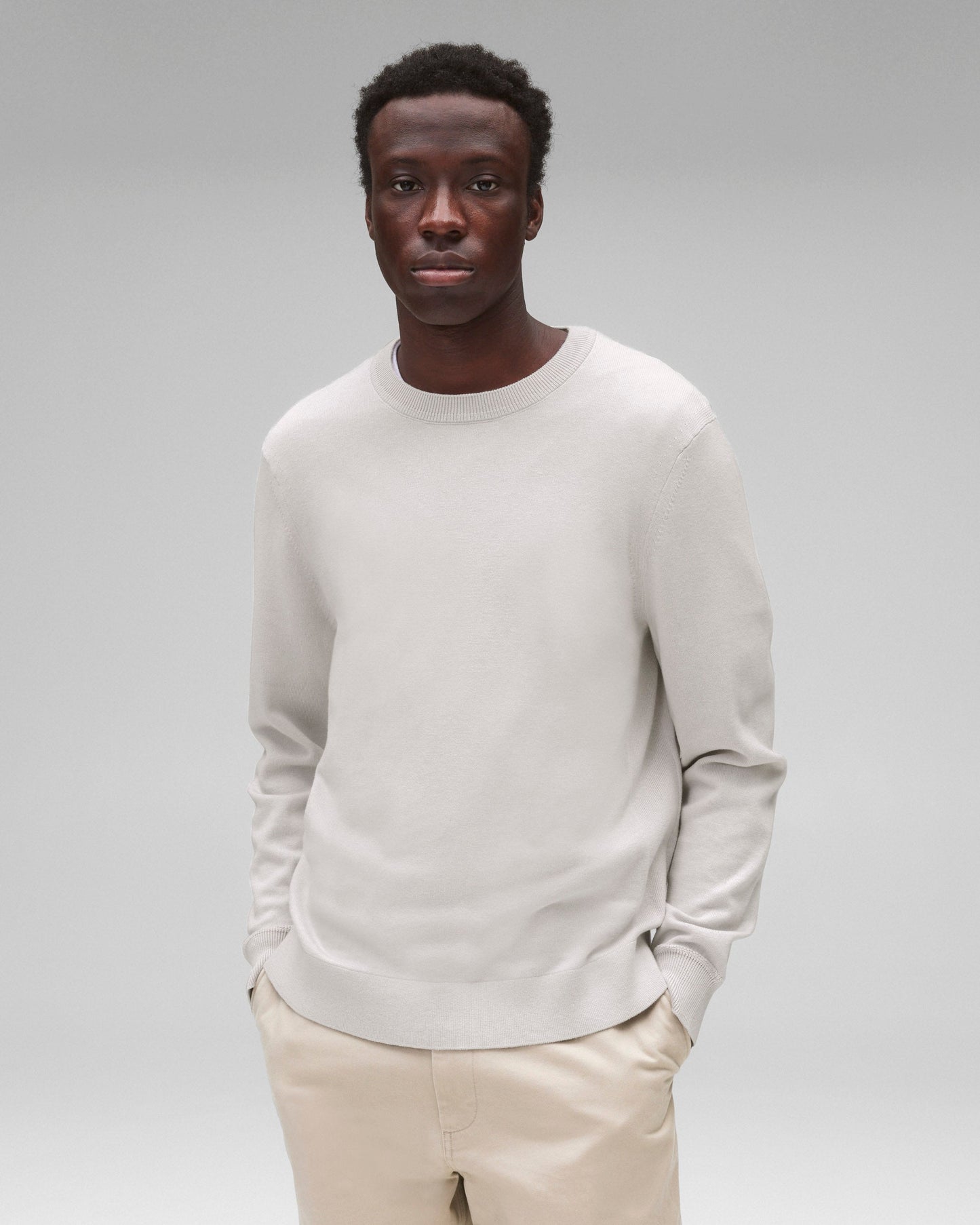 Cotton Cashmere Riviera Crewneck