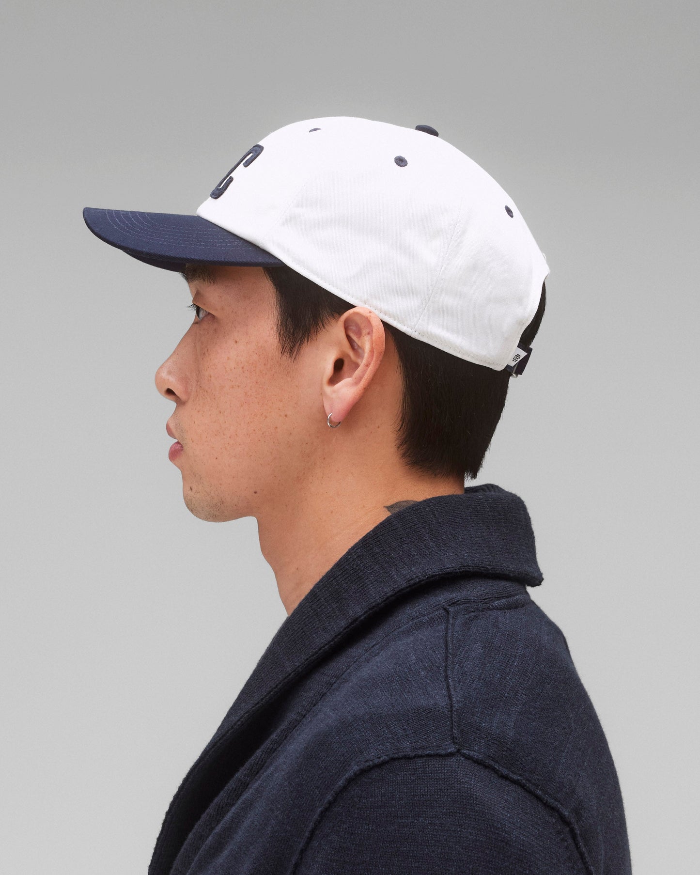 Colour Block Strapback Cap