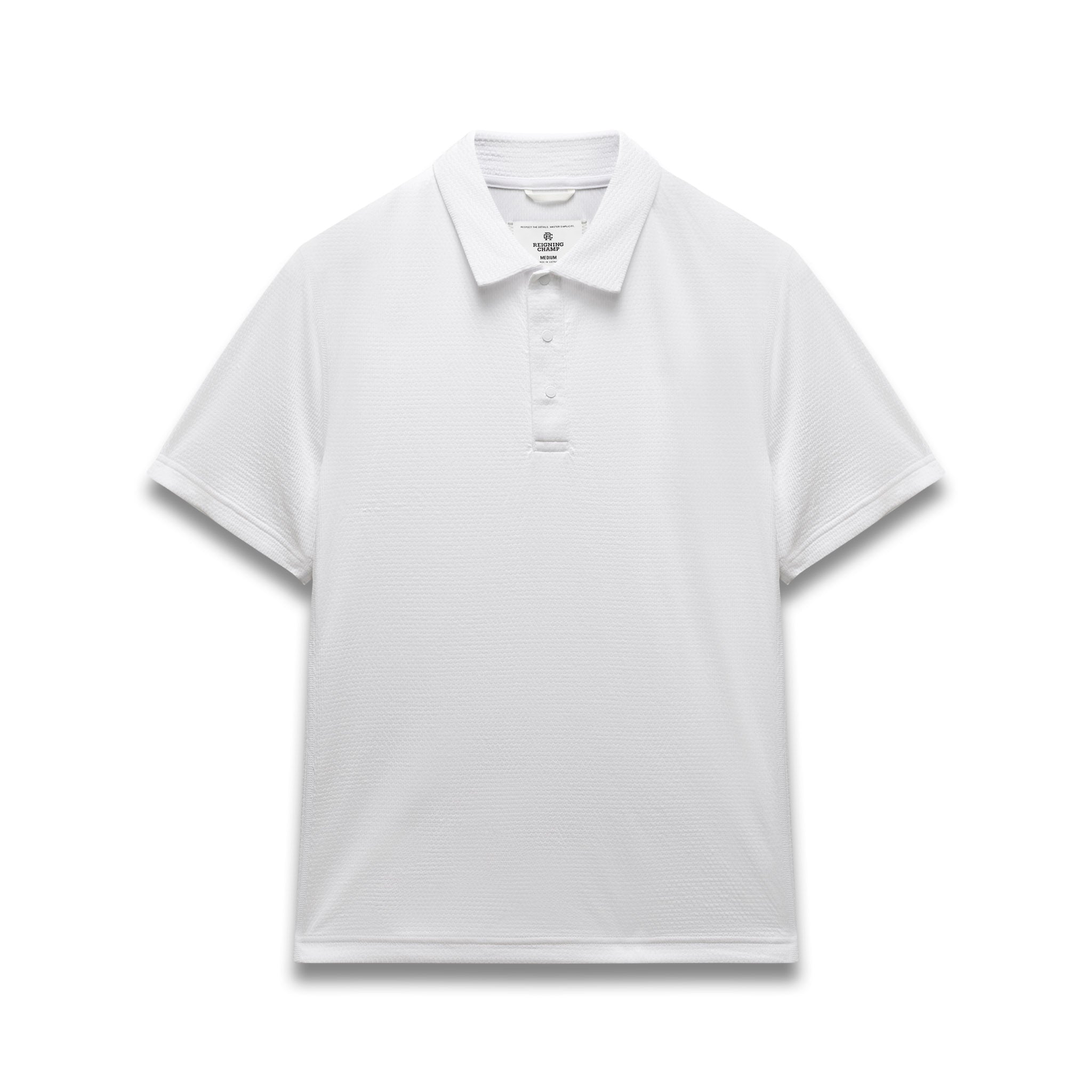 Solotex Mesh Tiebreak Standard Polo | Reigning Champ | Reigning