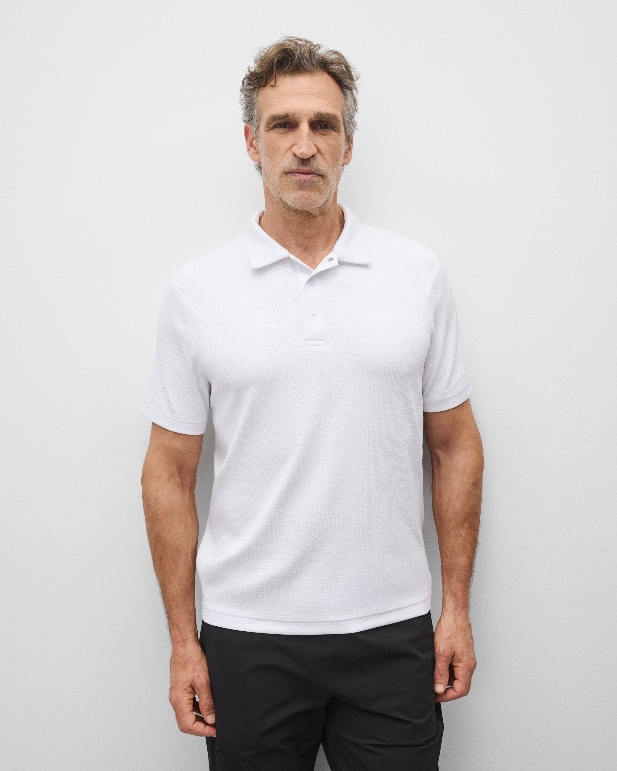 Solotex Mesh Tiebreak Standard Polo | Reigning Champ | Reigning