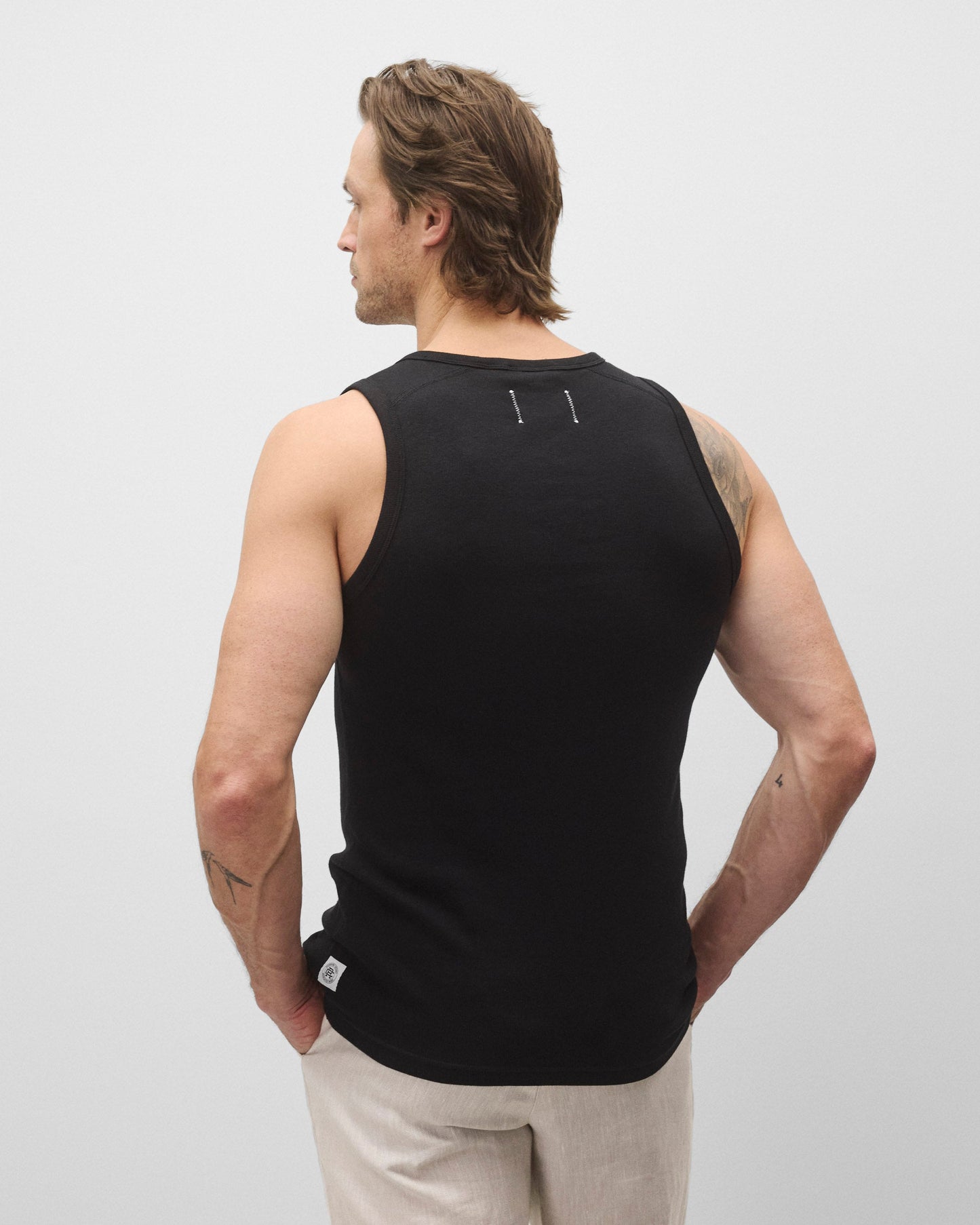 Cotton Rib Slim Tank Top