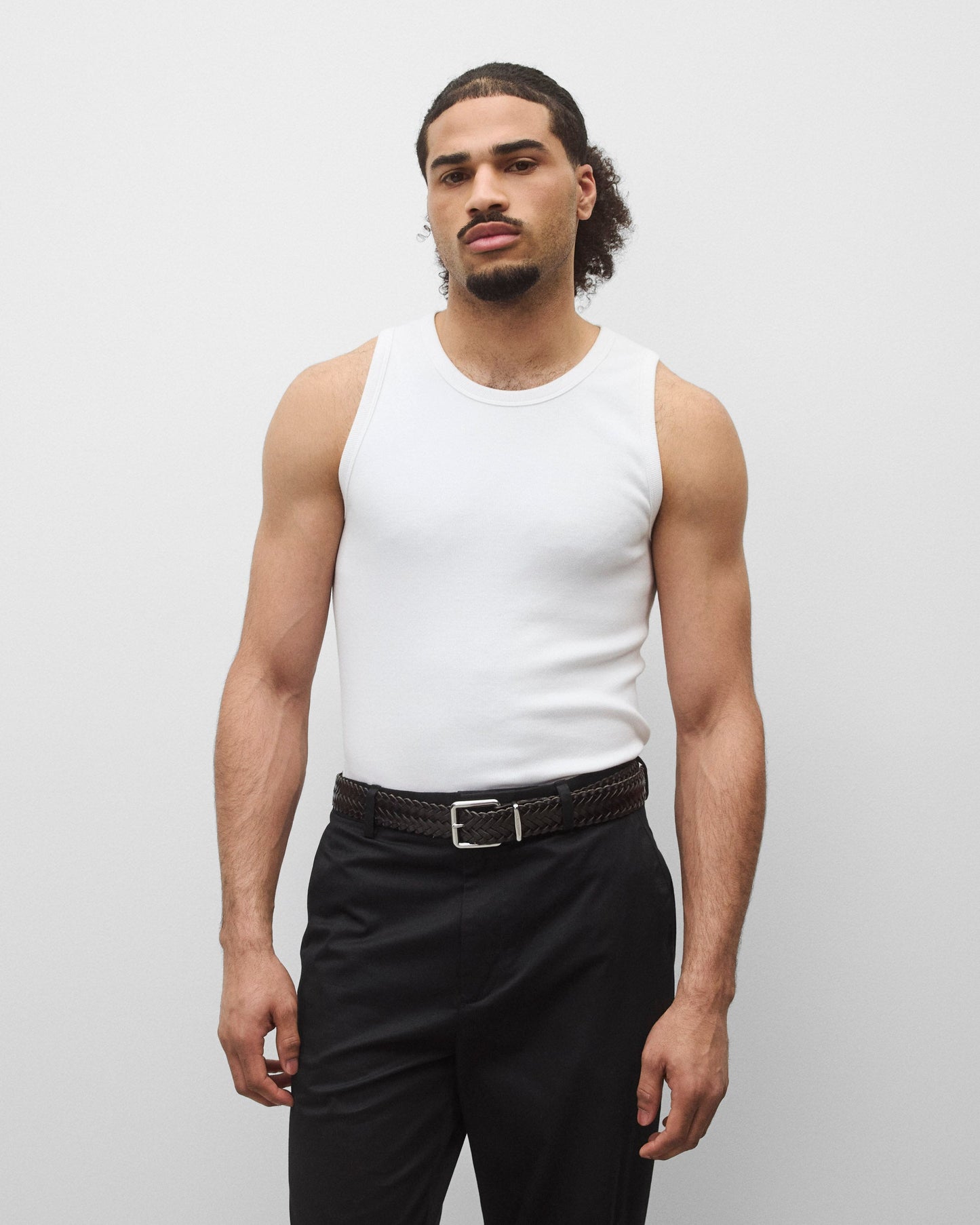 Cotton Rib Slim Tank Top