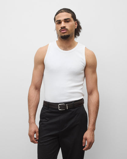 Cotton Rib Slim Tank Top