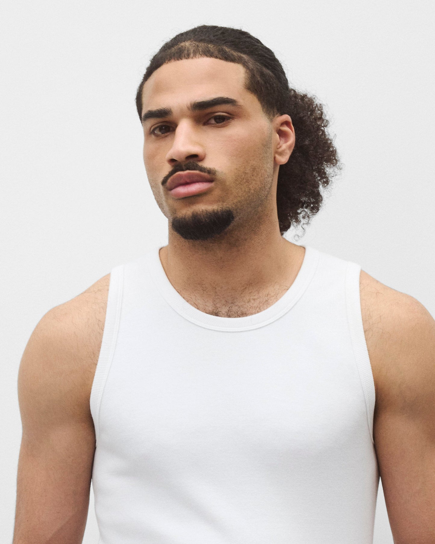 Cotton Rib Slim Tank Top