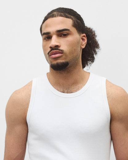 Cotton Rib Slim Tank Top