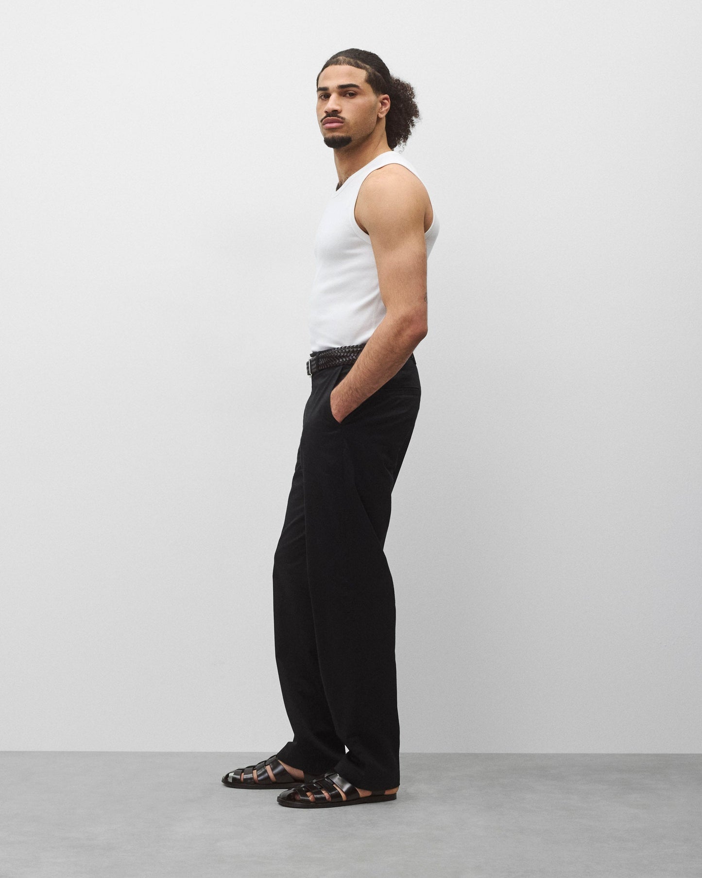 Cotton Rib Slim Tank Top