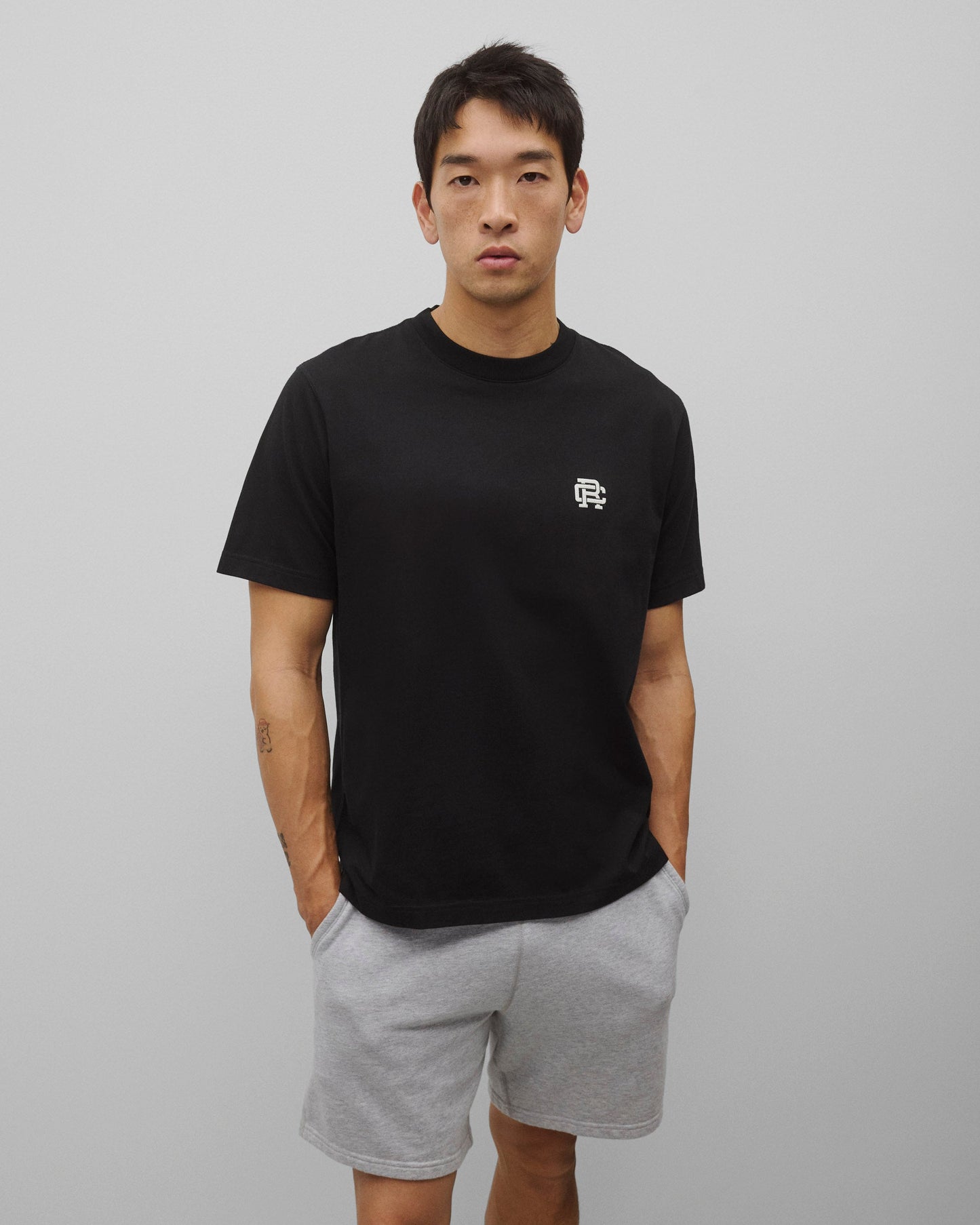 Midweight Jersey Felt Monogram OG T-Shirt