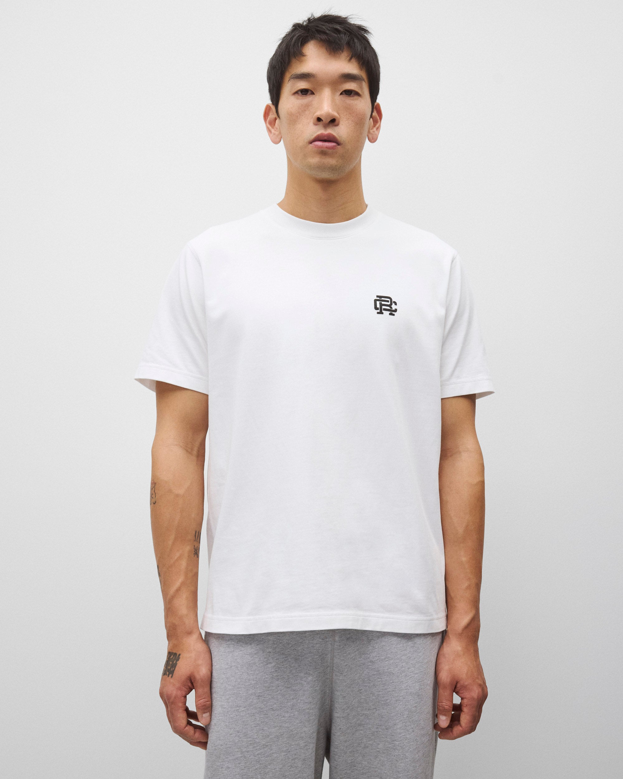 Midweight Jersey Felt Monogram OG T-Shirt | Reigning Champ