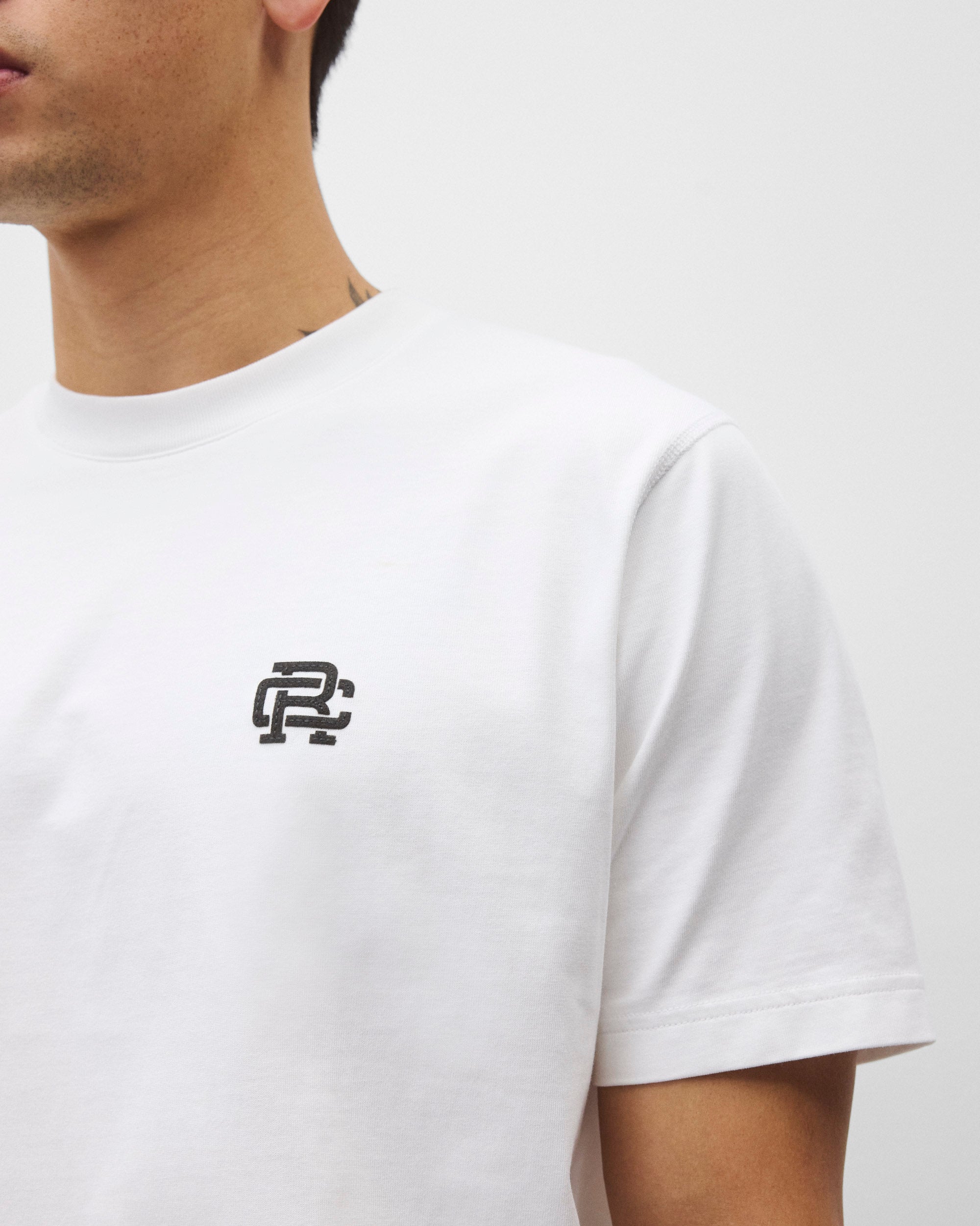 Midweight Jersey Felt Monogram OG T-Shirt | Reigning Champ