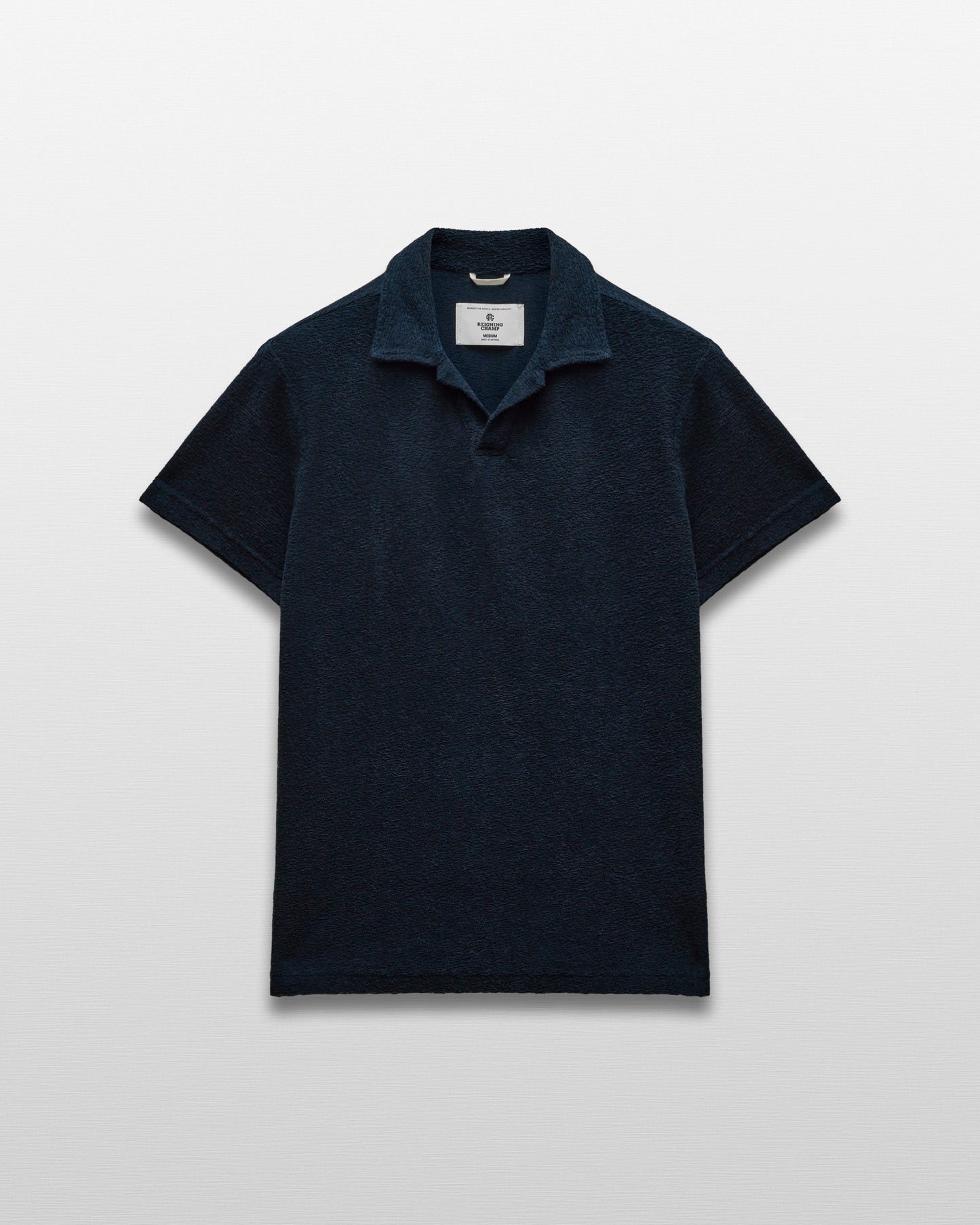 Textured Terry Standard Polo