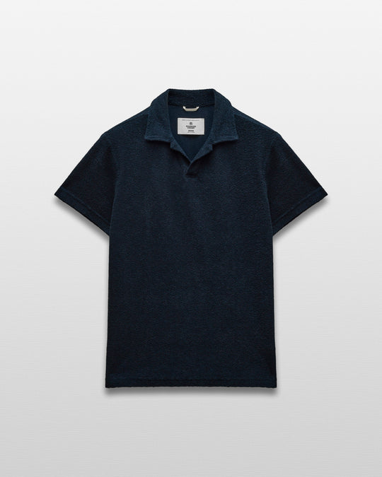 Textured Terry Standard Polo