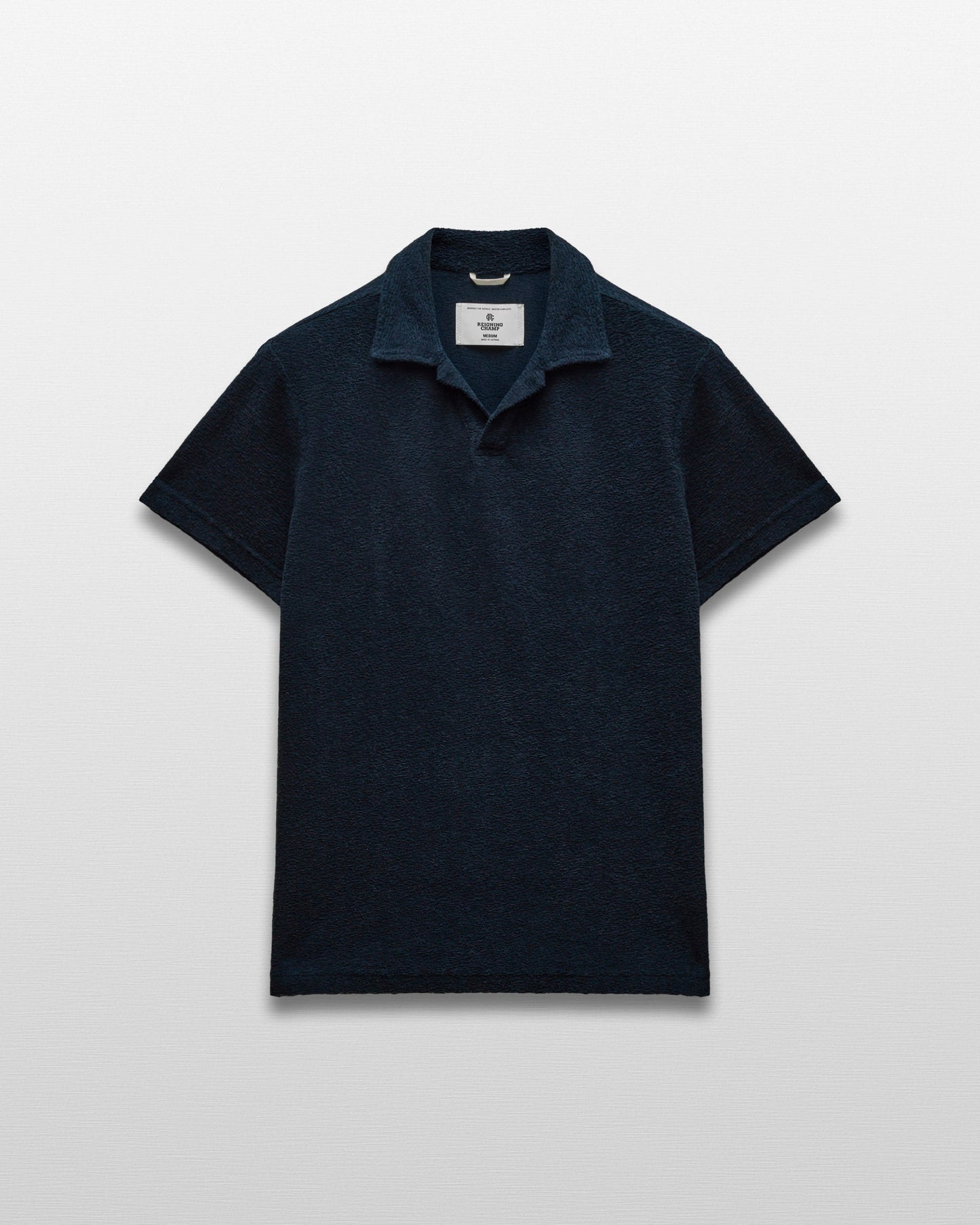 Textured Terry Standard Polo