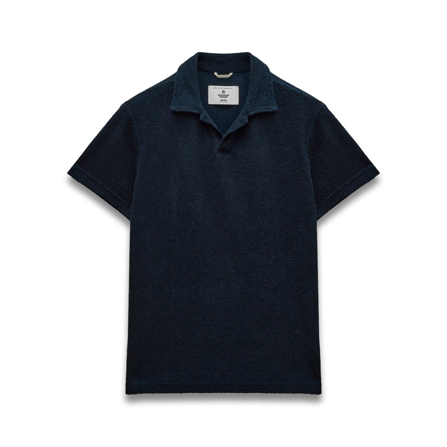 Textured Terry Standard Polo