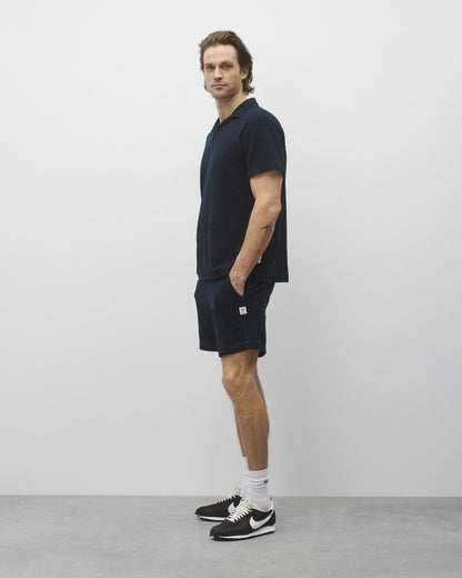 Textured Terry Standard Polo