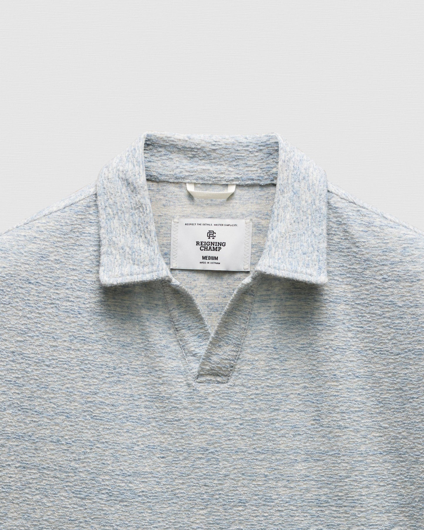 Textured Terry Standard Polo