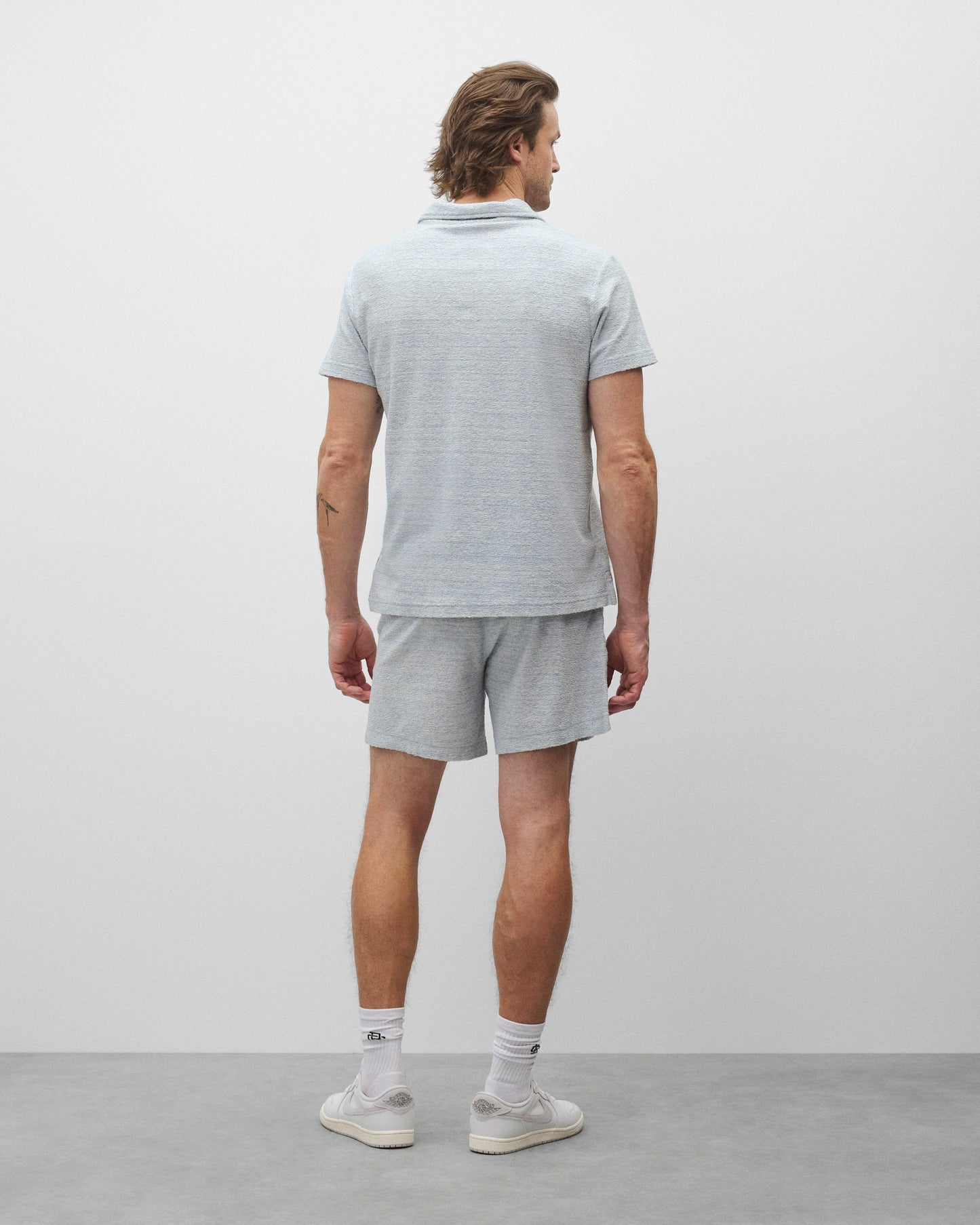 Textured Terry Standard Polo