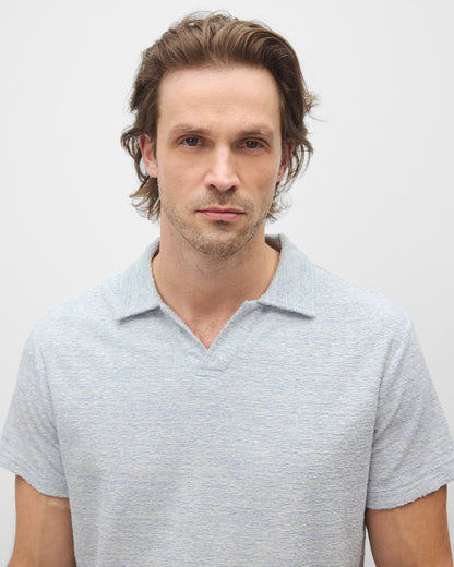 Textured Terry Standard Polo