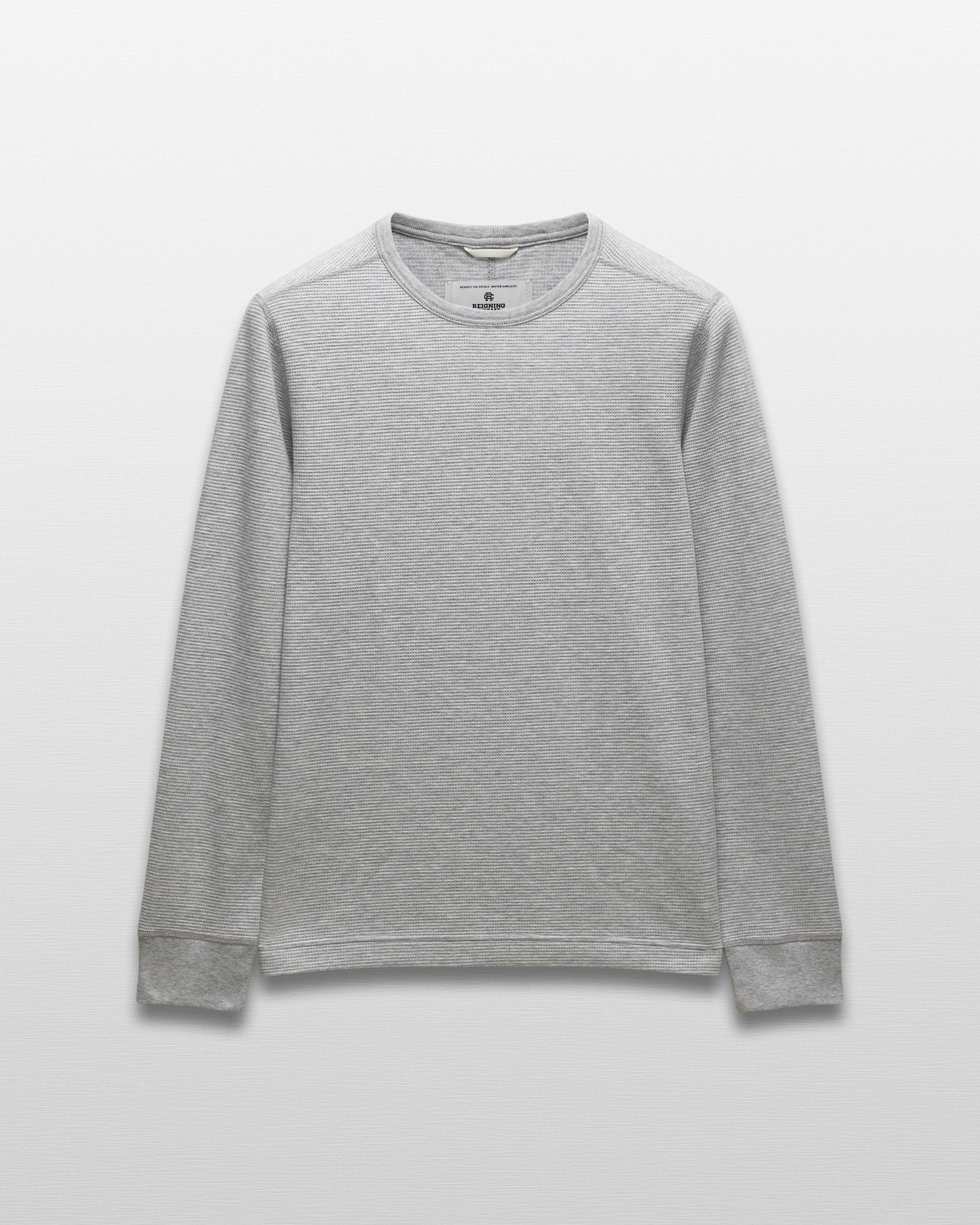 Lightweight Waffle Standard Long Sleeve | Reigning Champ