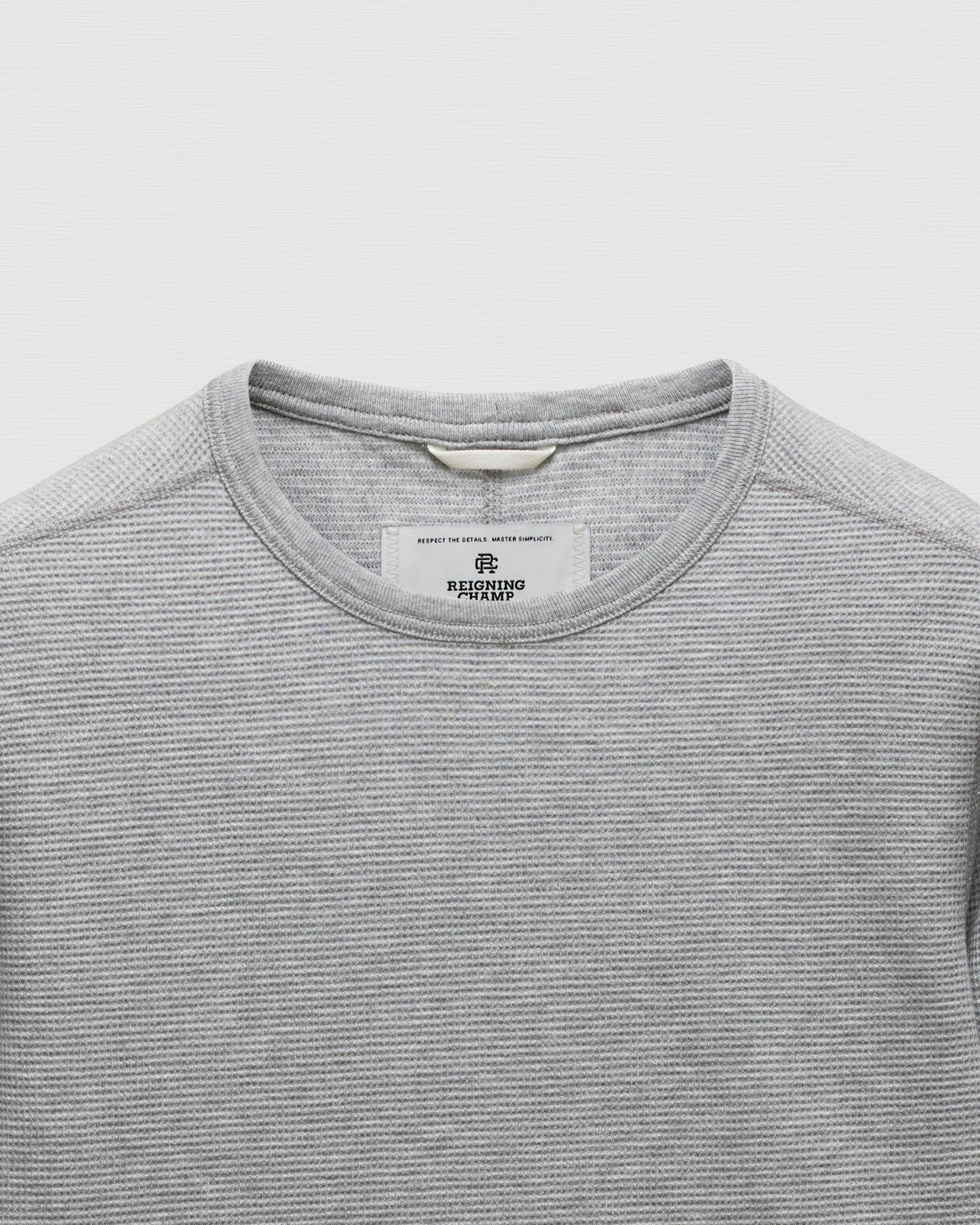 Lightweight Waffle Standard Long Sleeve