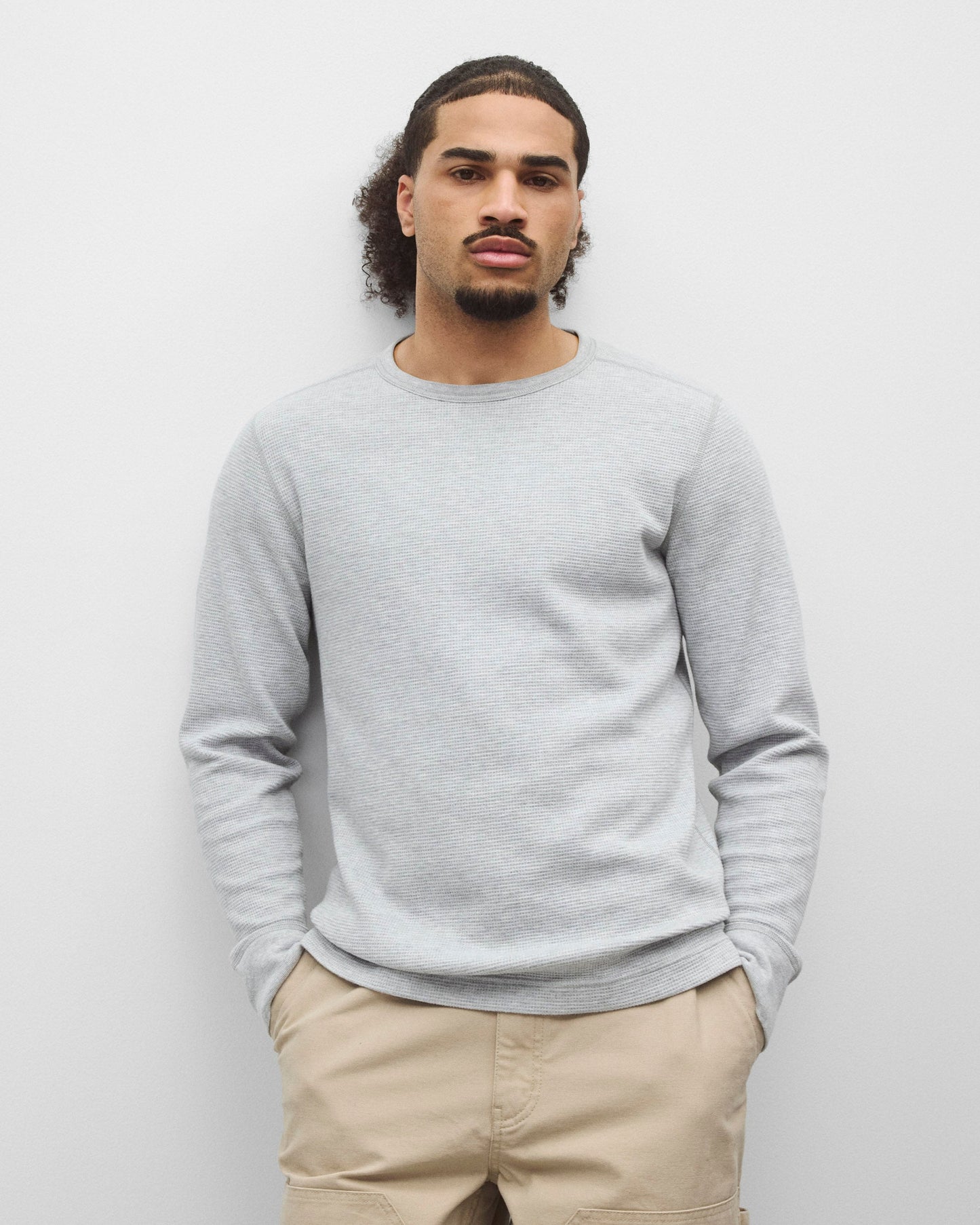 Lightweight Waffle Standard Long Sleeve