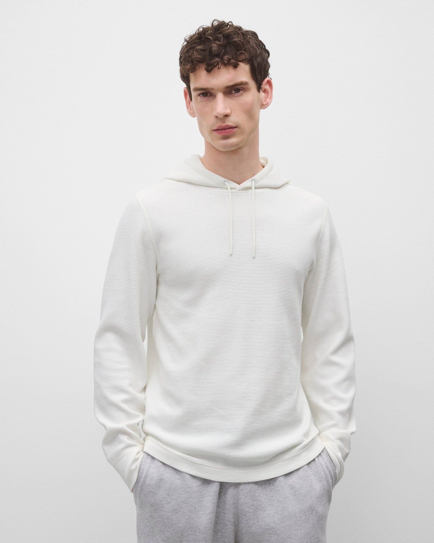 Lightweight Waffle Standard Hoodie