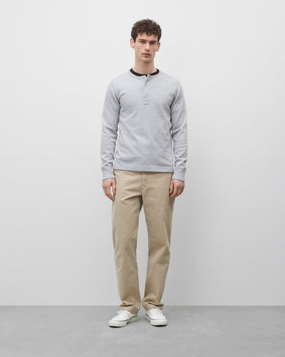 Lightweight Waffle Standard Henley