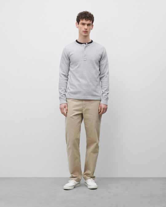 Lightweight Waffle Standard Henley