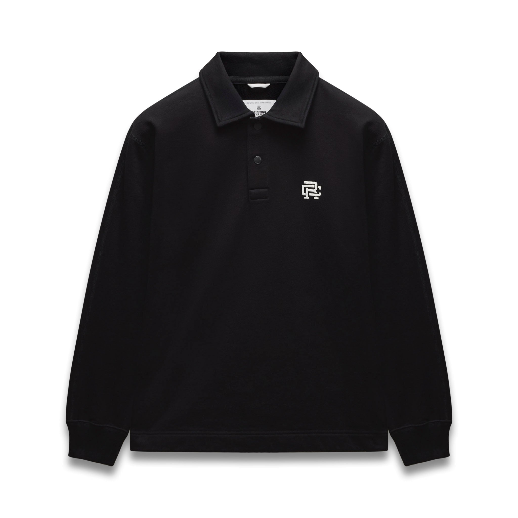 Midweight Terry Monogram Standard Rugby Sweatshirt | Reigning
