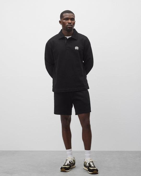 Midweight Terry Monogram Standard Rugby Sweatshirt
