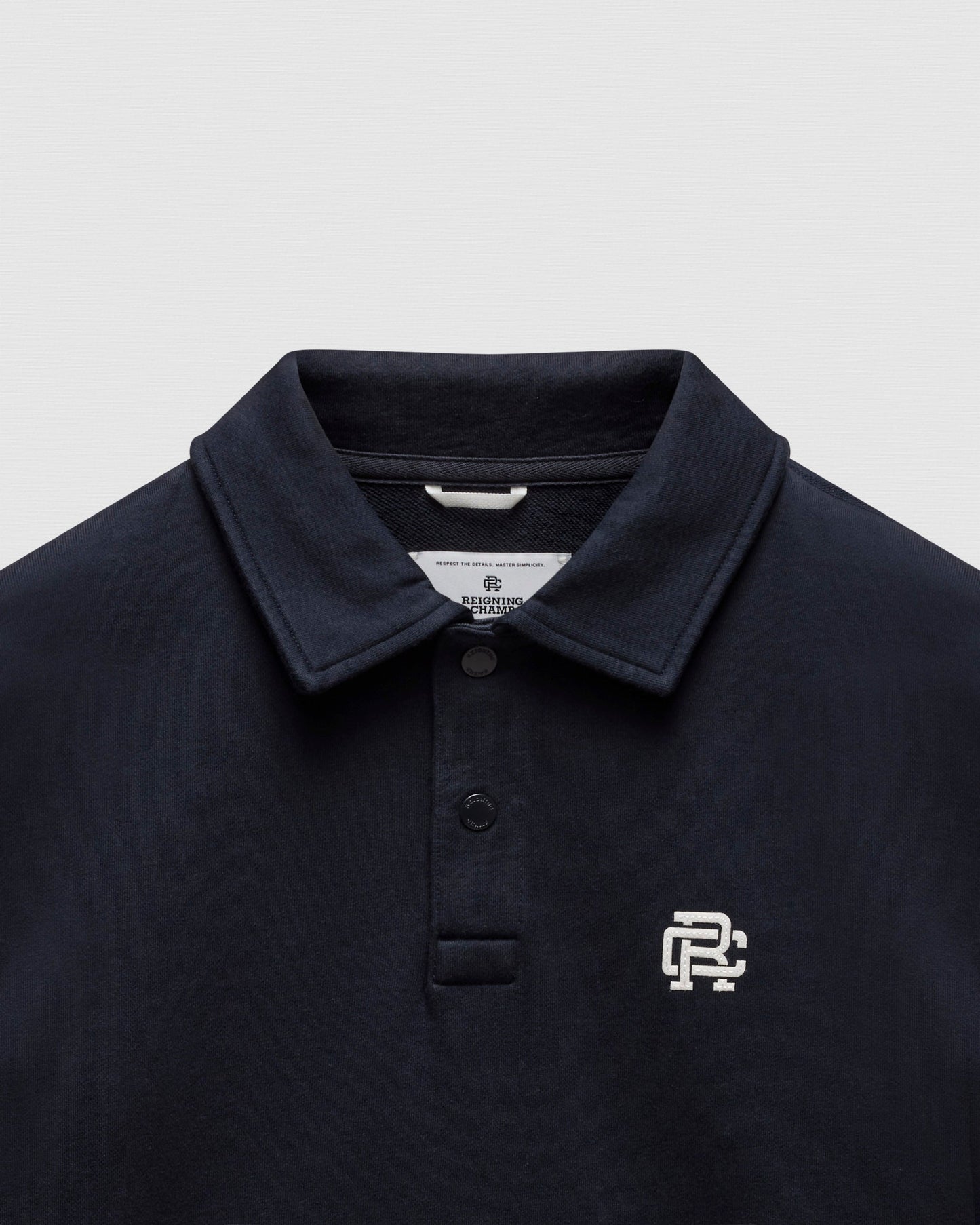 Midweight Terry Monogram Standard Rugby Sweatshirt