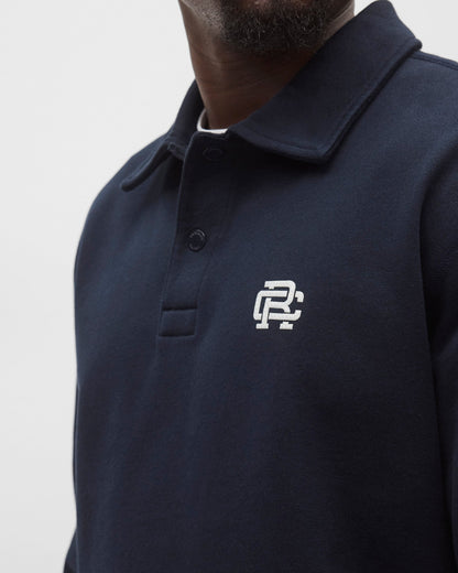 Midweight Terry Monogram Standard Rugby Sweatshirt