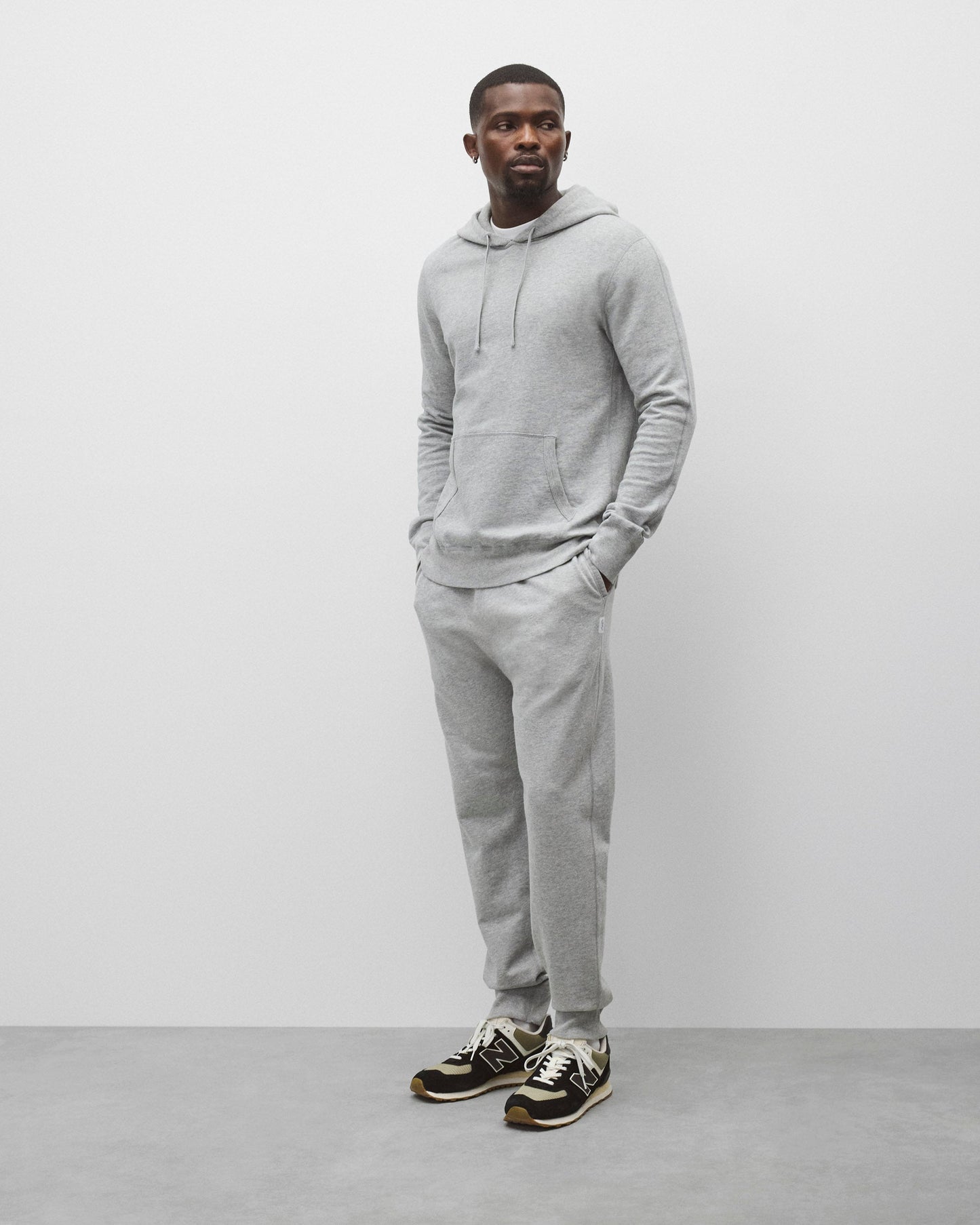 Lightweight Terry Slim Hoodie