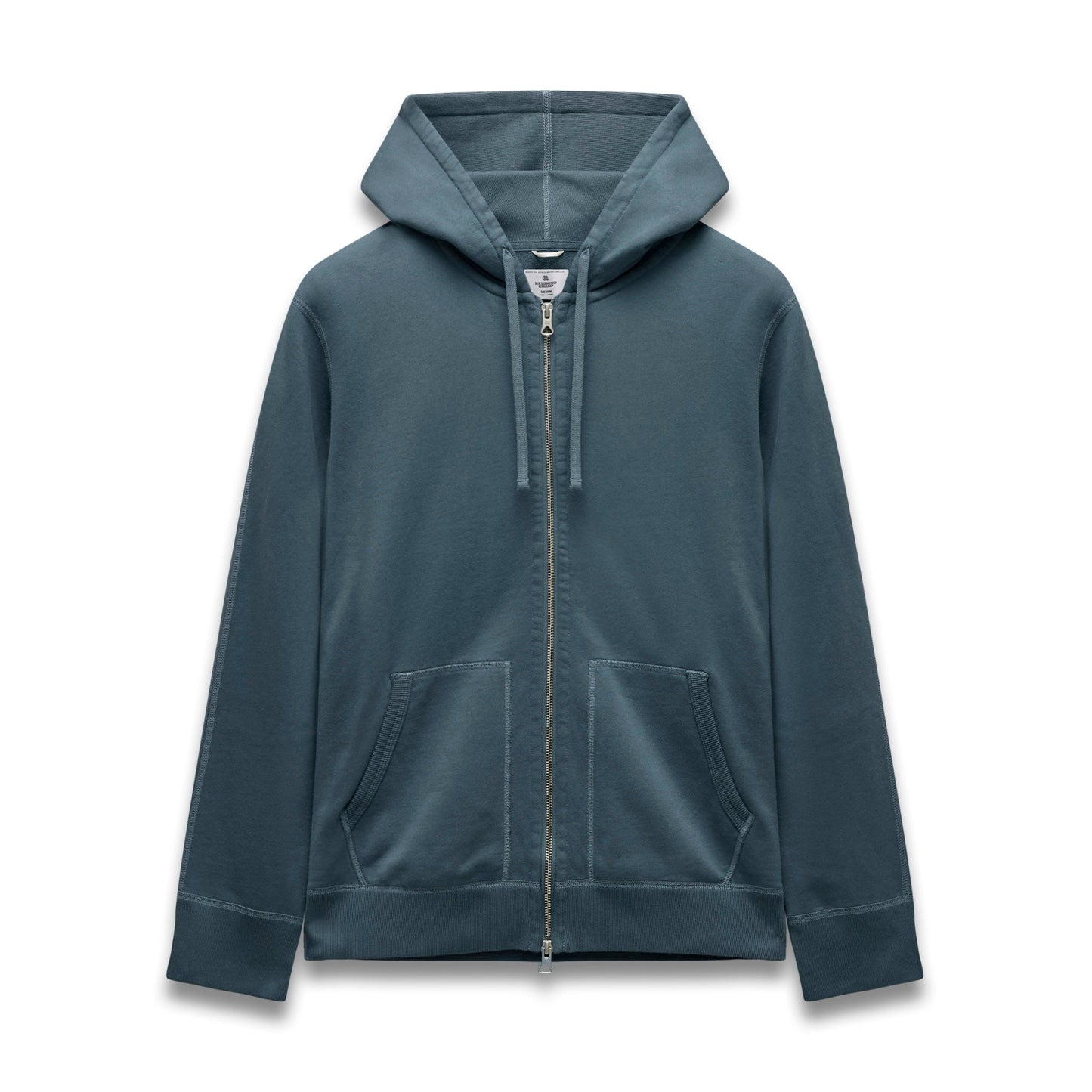 Midweight Terry Slim Zip Hoodie