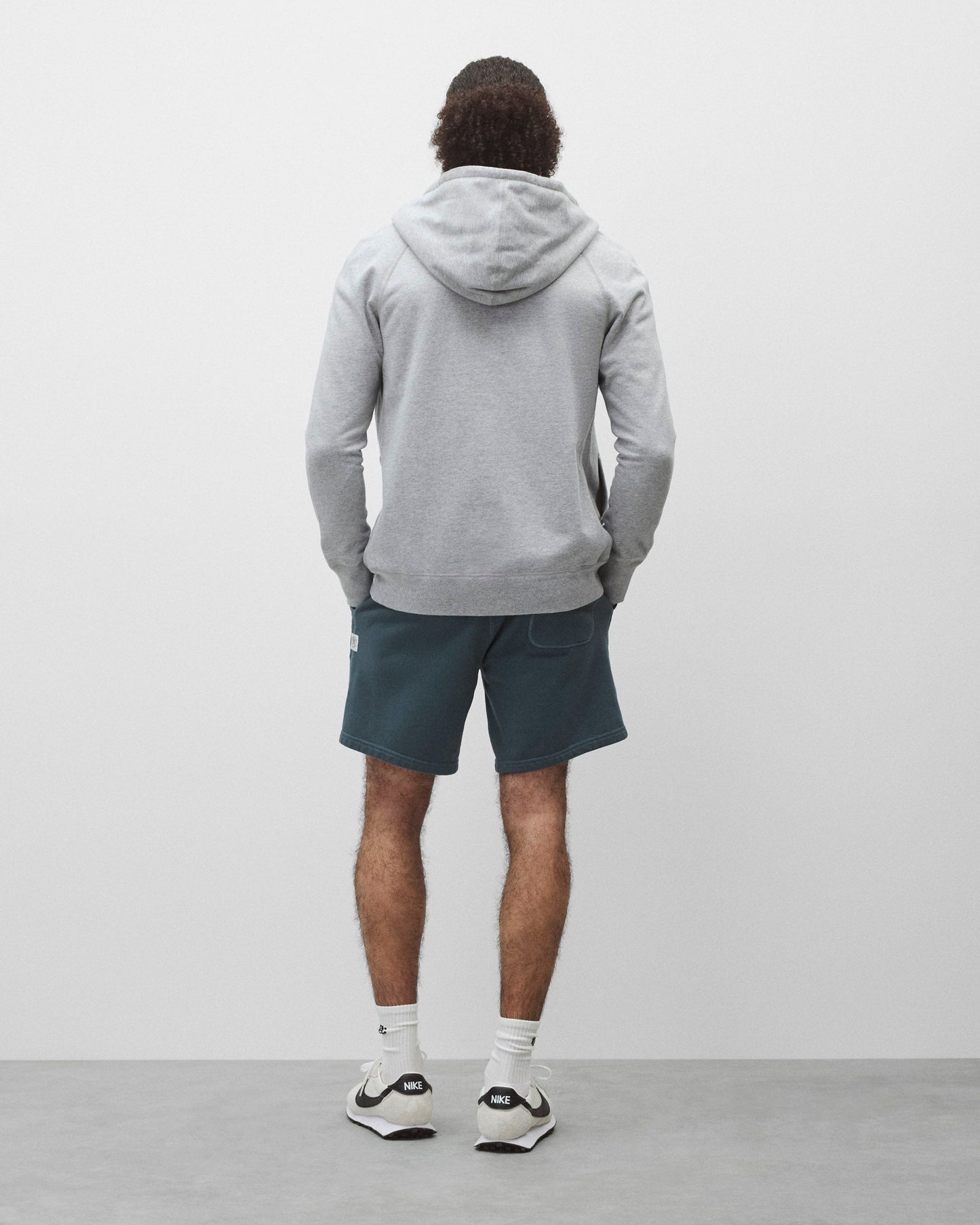 Midweight Terry Slim Zip Hoodie