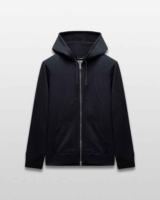 Midweight Terry Slim Zip Hoodie