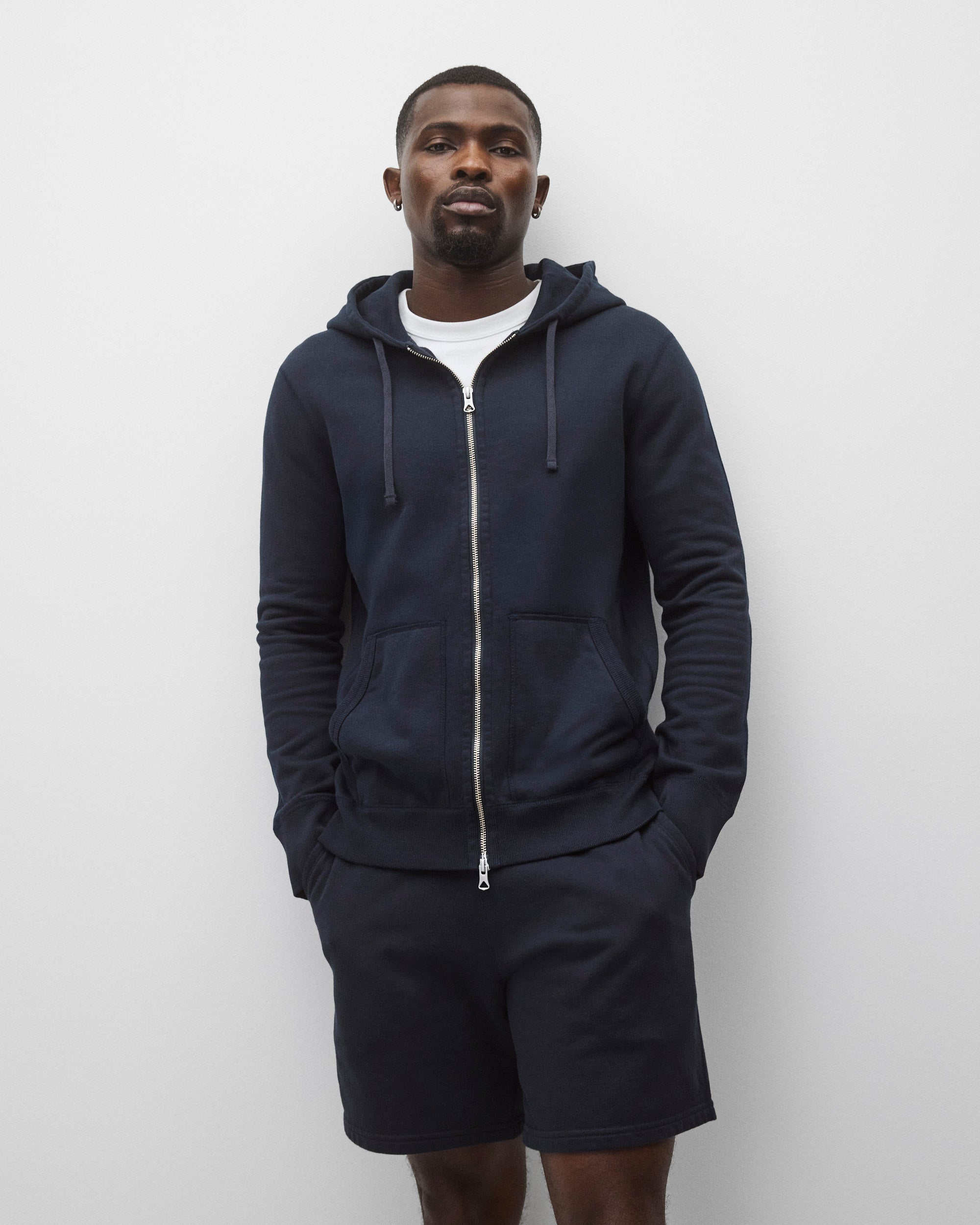 ハ*シ様 00s GOODENOUGH Speedy Thermal L Midweight Terry Slim Zip Hoodie | Reigning Champ | Reigning Champ US