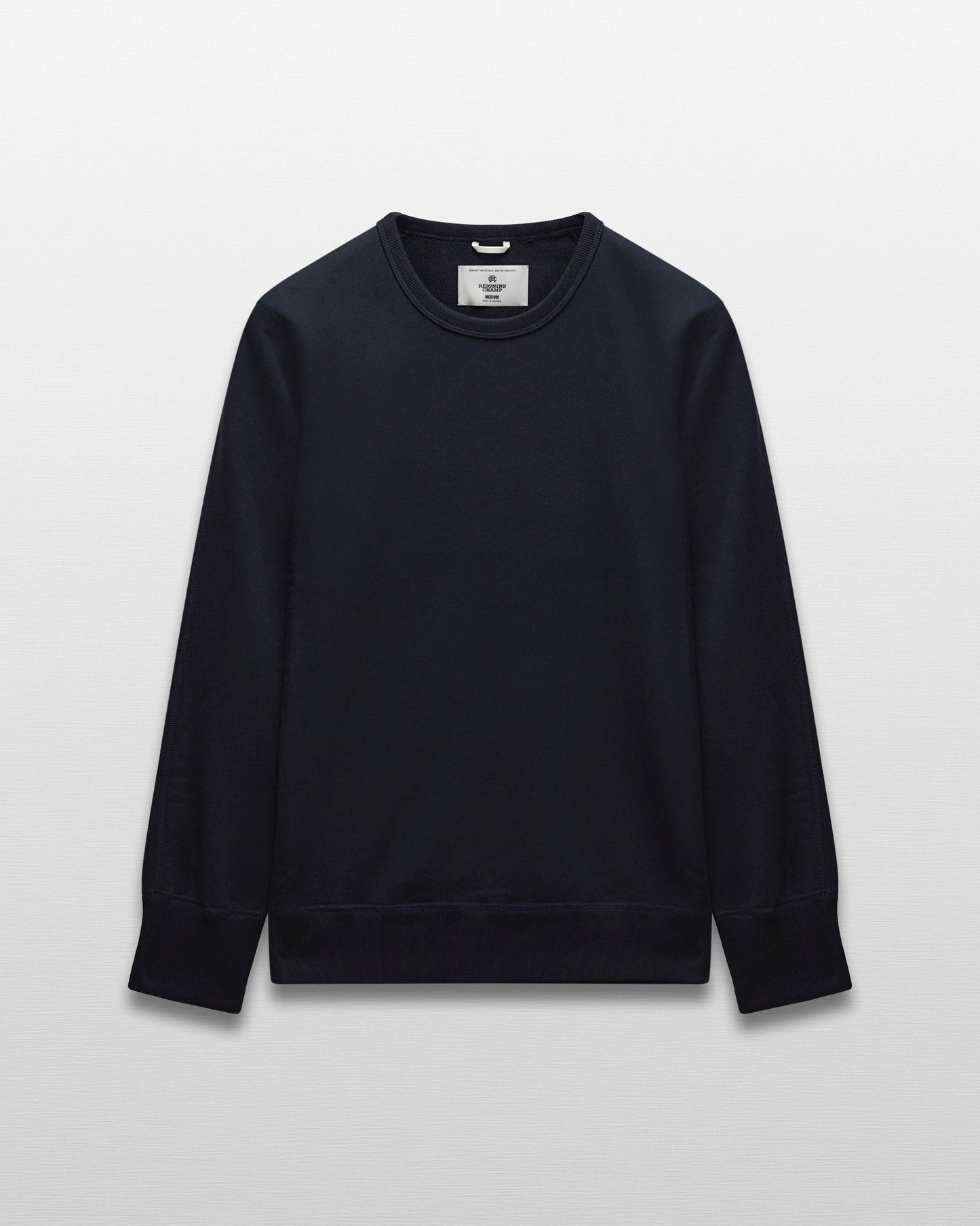 Midweight Terry Slim Crewneck