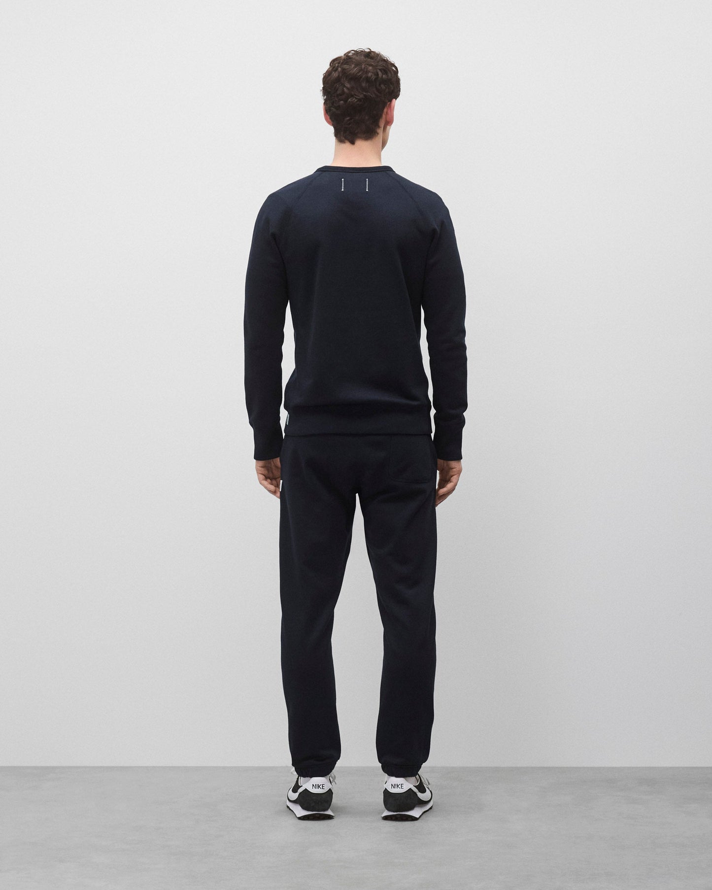 Midweight Terry Slim Crewneck