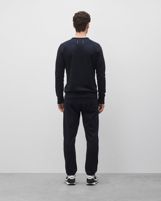 Midweight Terry Slim Crewneck