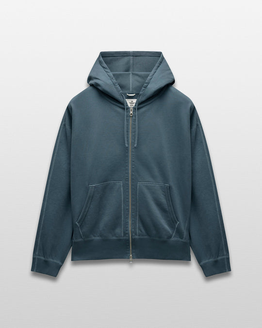 Midweight Terry Relaxed Zip Hoodie