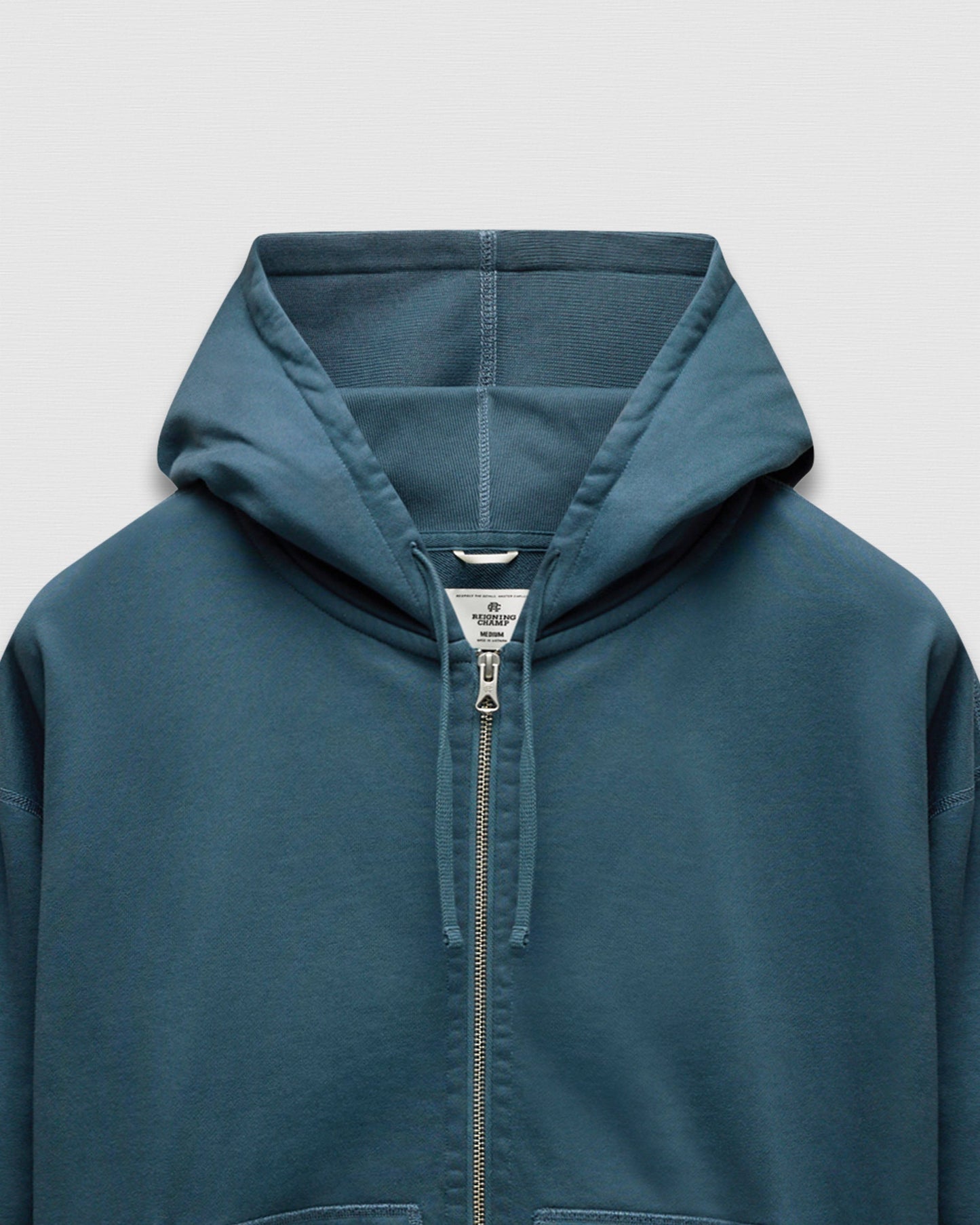 Midweight Terry Relaxed Zip Hoodie