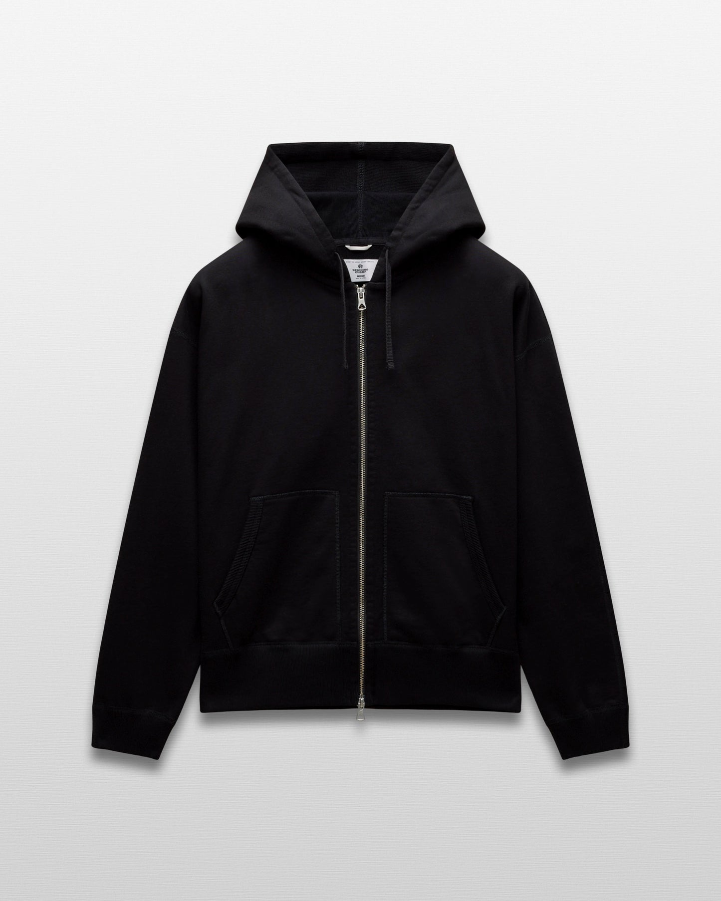 Midweight Terry Relaxed Zip Hoodie
