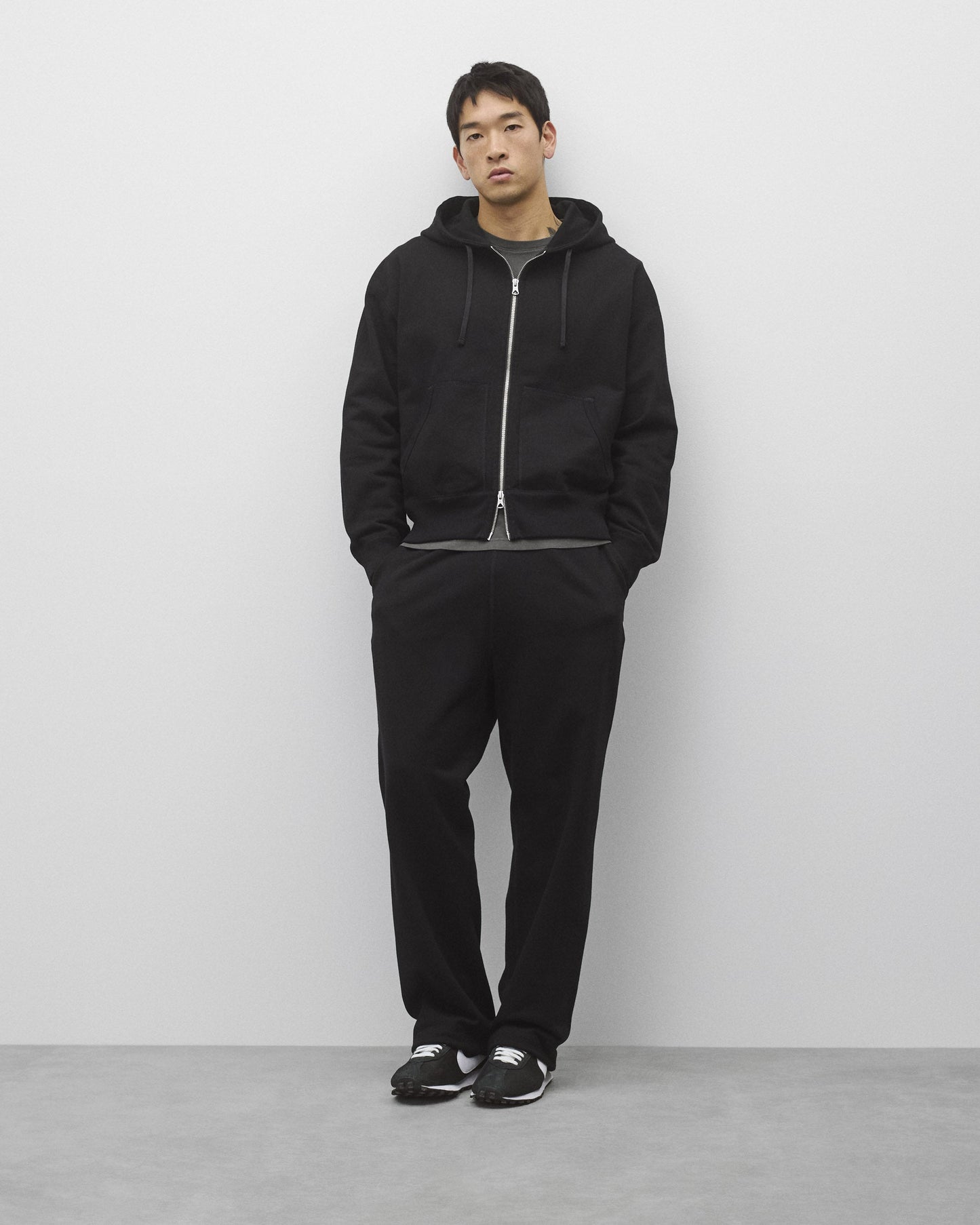 Midweight Terry Relaxed Zip Hoodie