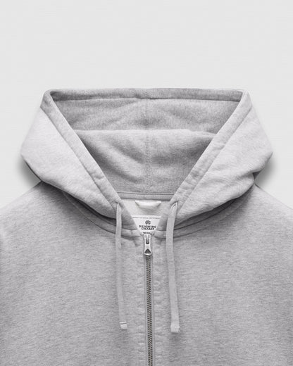 Midweight Terry Relaxed Zip Hoodie
