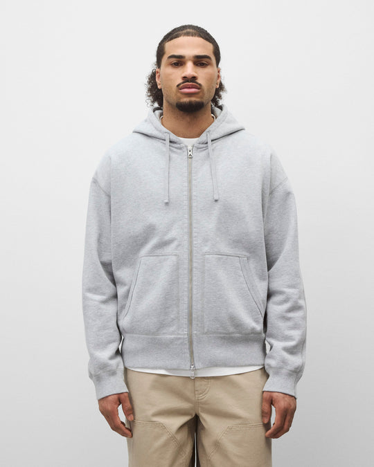 Midweight Terry Relaxed Zip Hoodie
